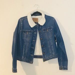 Jean Jacket with White Lining